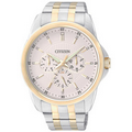 Citizen Men's Quartz 2 Tone Bracelet Watch